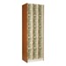 Small Instrument Locker w/ Grille Doors - 15 Compartments (18 1/4" D)